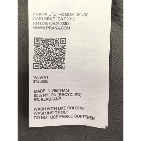 New Prana Pants Mens 30x30 Stretch Zion II Relaxed Fit Straight Leg Drak Iron - Picture 11 of 14